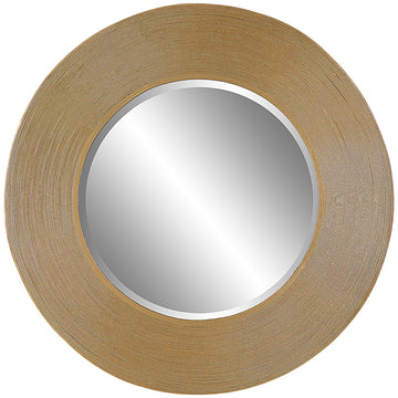 Uttermost Archer Gold Wire Round Mirror