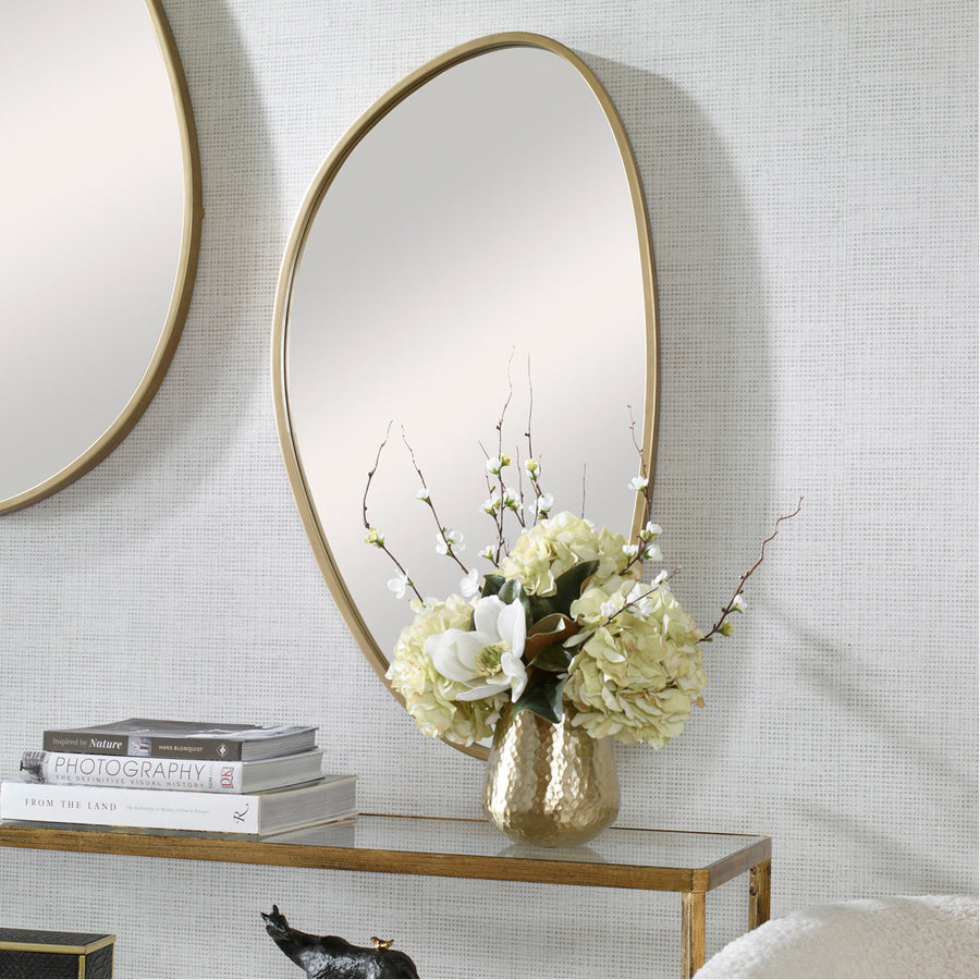 Uttermost Boomerang Gold Mirror