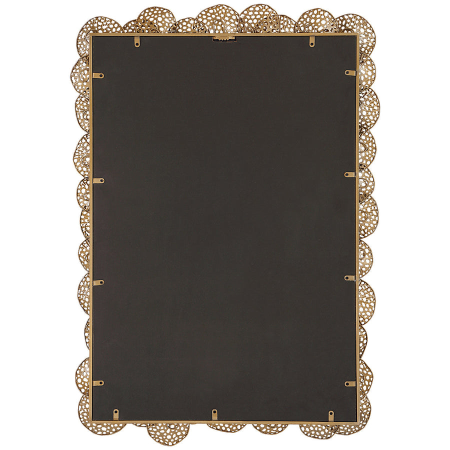 Uttermost Ripley Gold Lotus Mirror