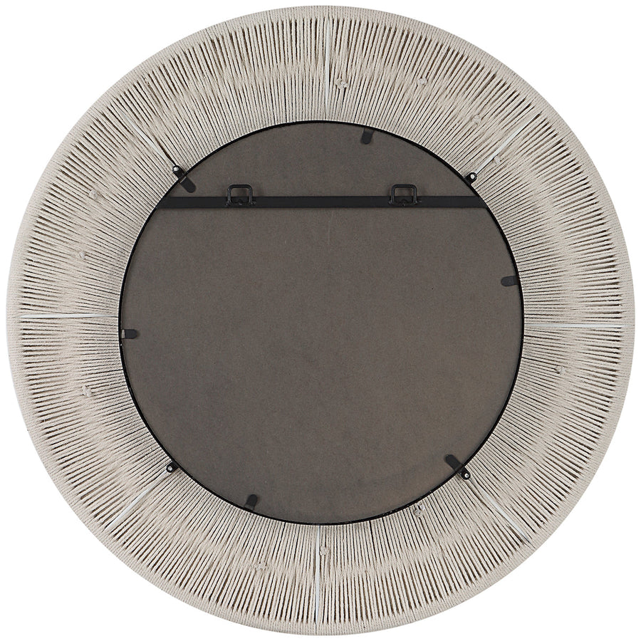 Uttermost Sailor's Knot Round Mirror