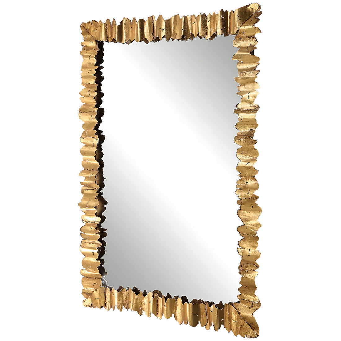 Uttermost Lev Antique Gold Mirror