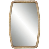 Uttermost Tiki Rattan Mirror