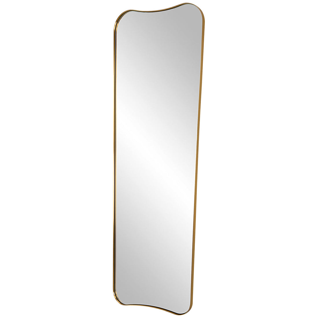 Uttermost Belvoir Large Antique Brass Mirror