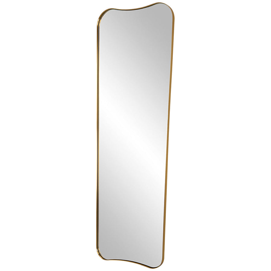 Uttermost Belvoir Large Antique Brass Mirror