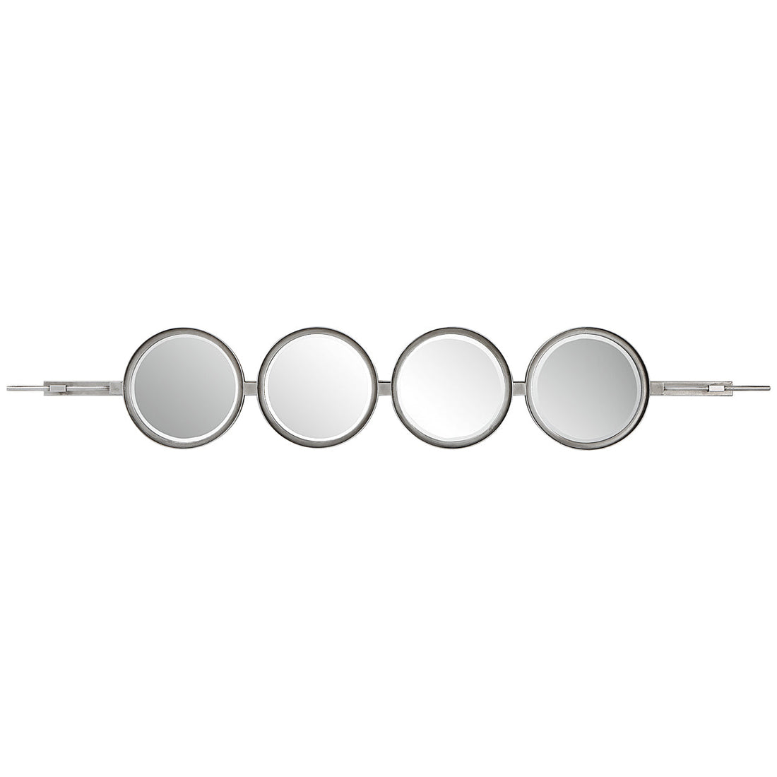 Uttermost Button Silver Mirror