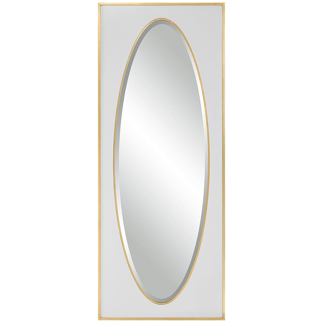 Uttermost Danbury White Mirror