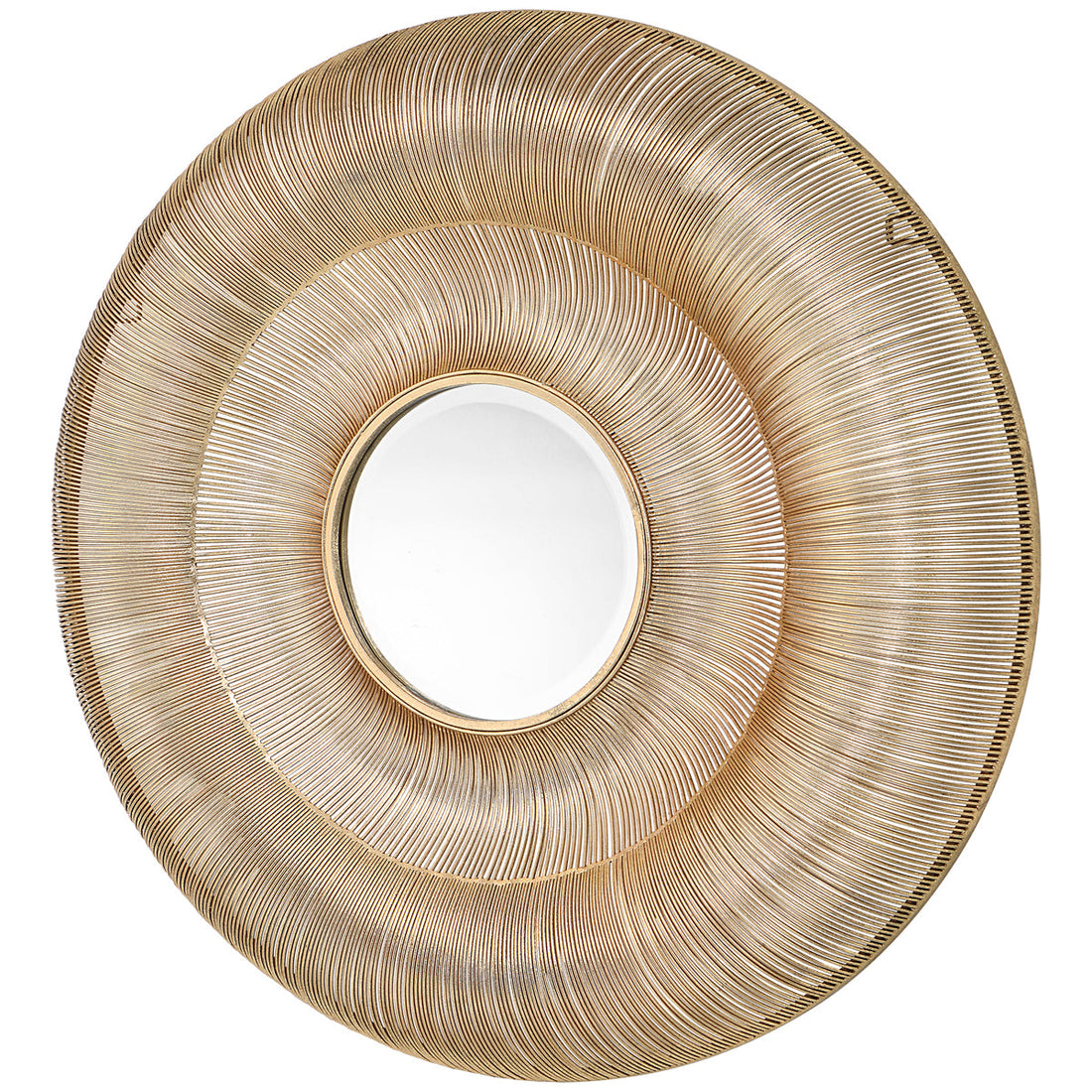 Uttermost Bauble Round Gold Mirror