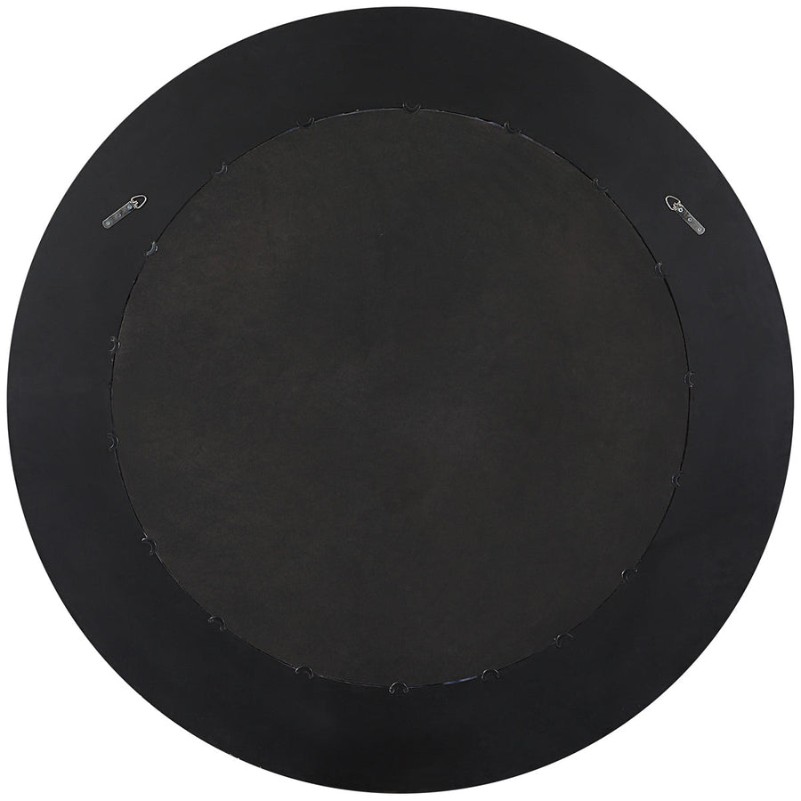 Uttermost Stockade Dark Round Mirror