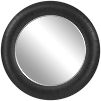 Uttermost Stockade Dark Round Mirror