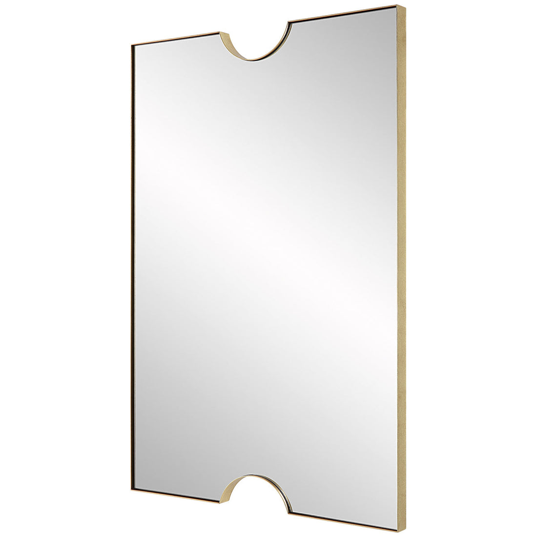 Uttermost Ticket Gold Vanity Mirror