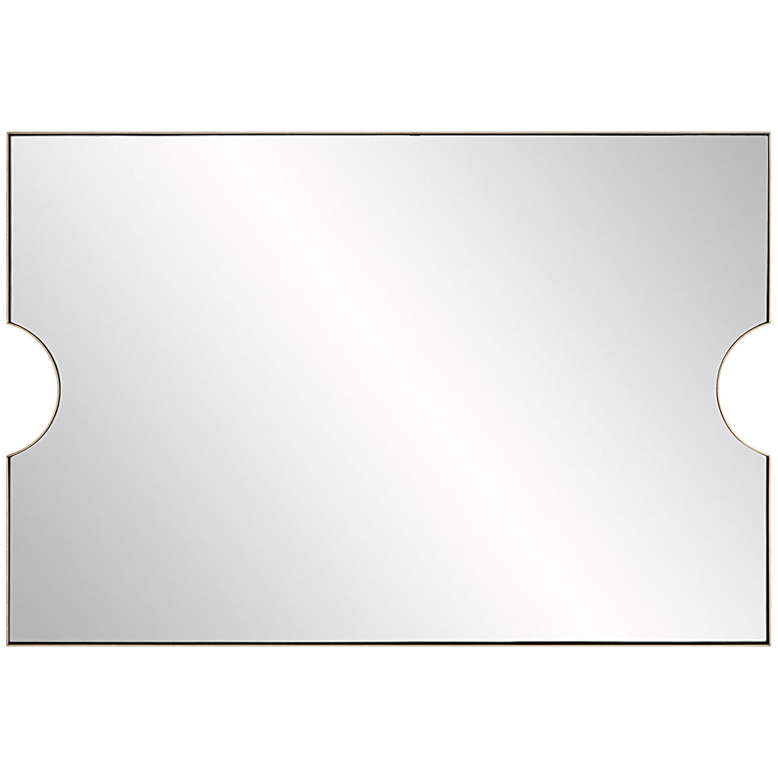 Uttermost Ticket Gold Vanity Mirror