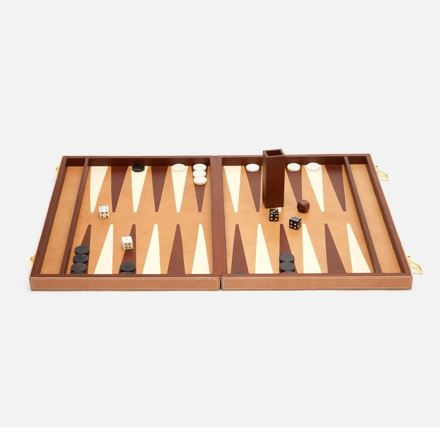 Pigeon and Poodle Grantham Backgammon Game Set