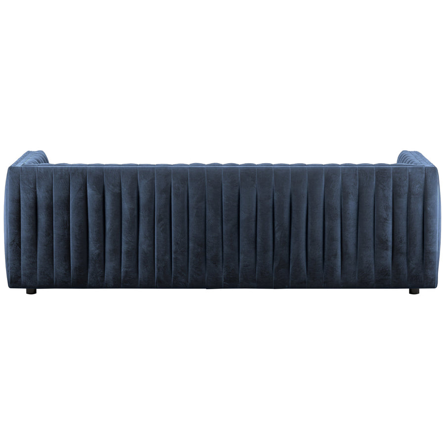 Four Hands Grayson Augustine 88-Inch Sofa - Sapphire Navy