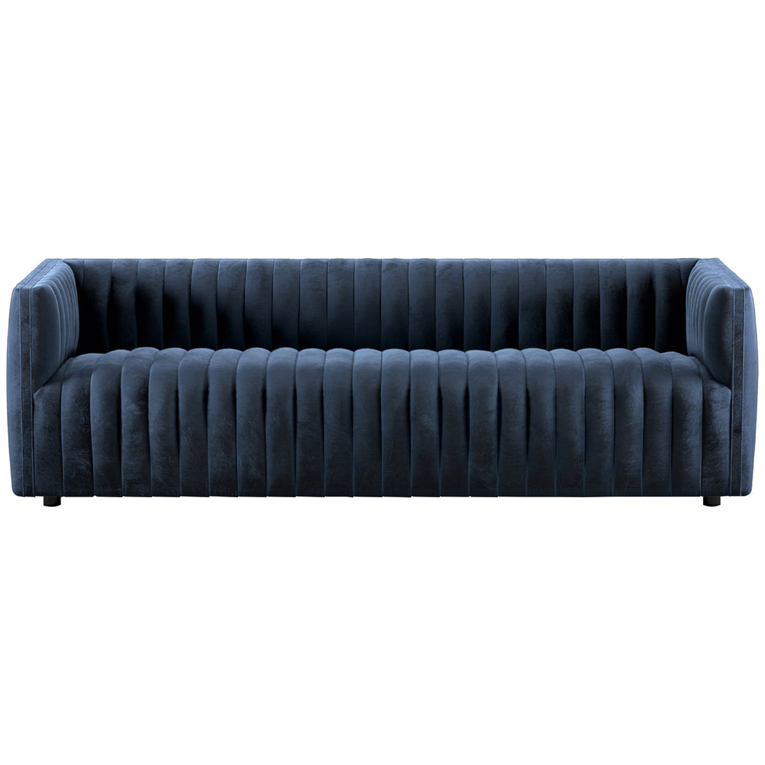 Four Hands Grayson Augustine 88-Inch Sofa - Sapphire Navy