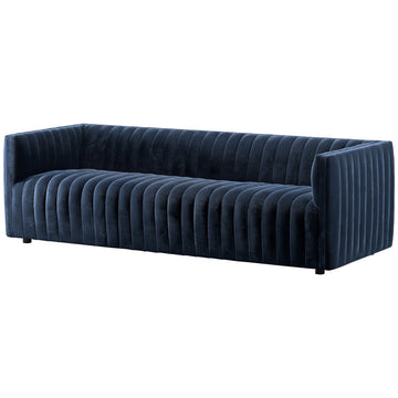 Four Hands Grayson Augustine 88-Inch Sofa - Sapphire Navy