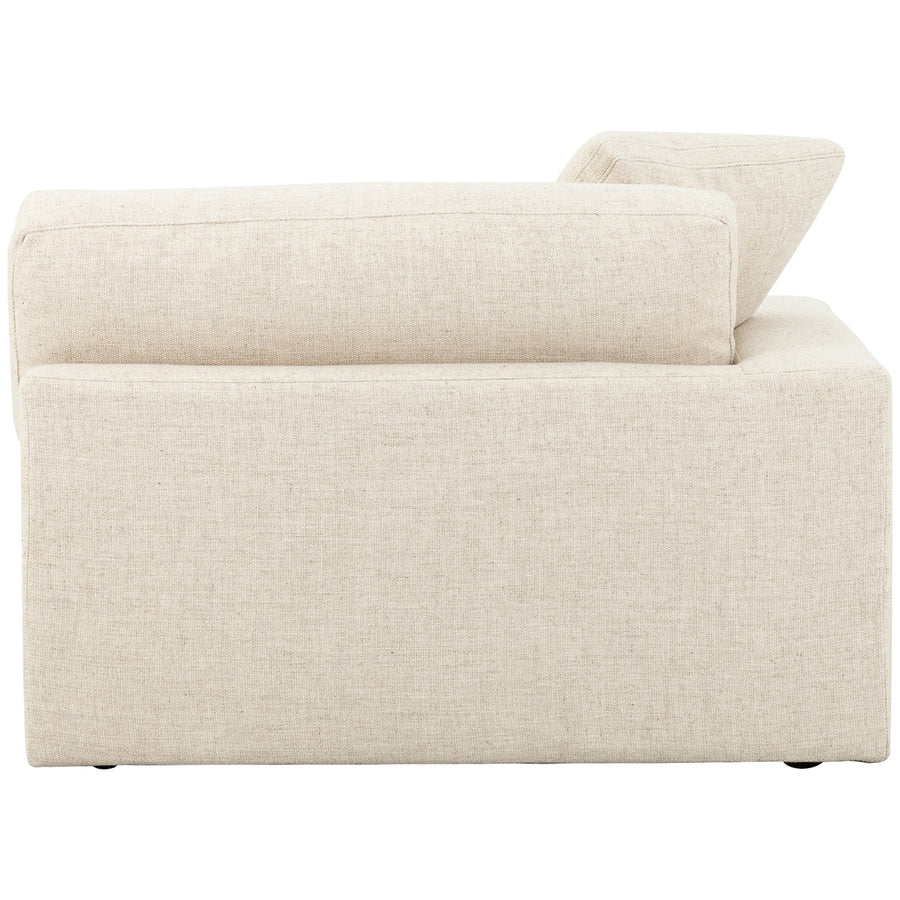 Four Hands Oslo Plume 2-Piece Sectional - Thames Cream