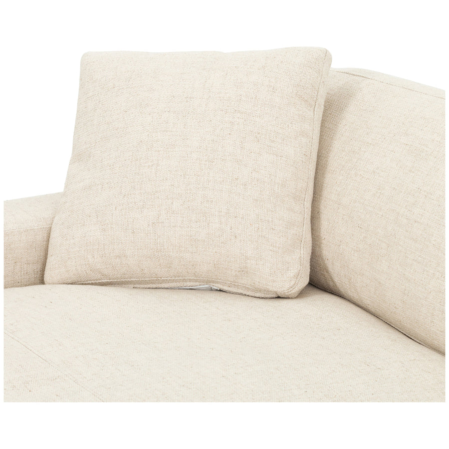 Four Hands Oslo Plume 2-Piece Sectional - Thames Cream