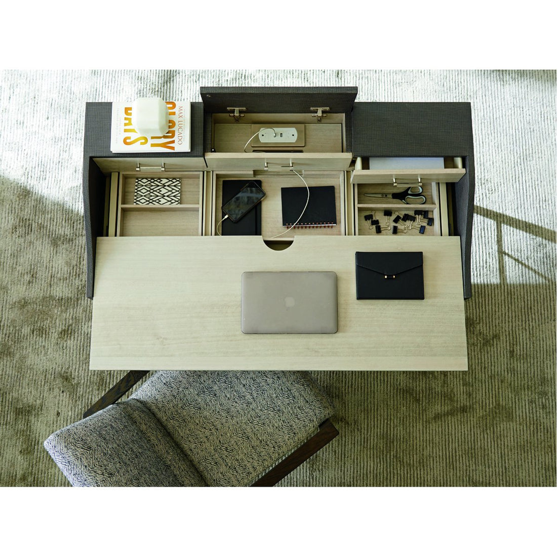 Sligh Studio Designs Anthology Linen Writing Desk