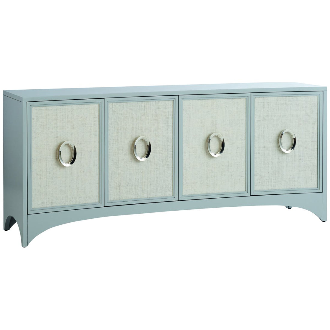 Sligh Studio Designs Newbury Park Raffia Media Console