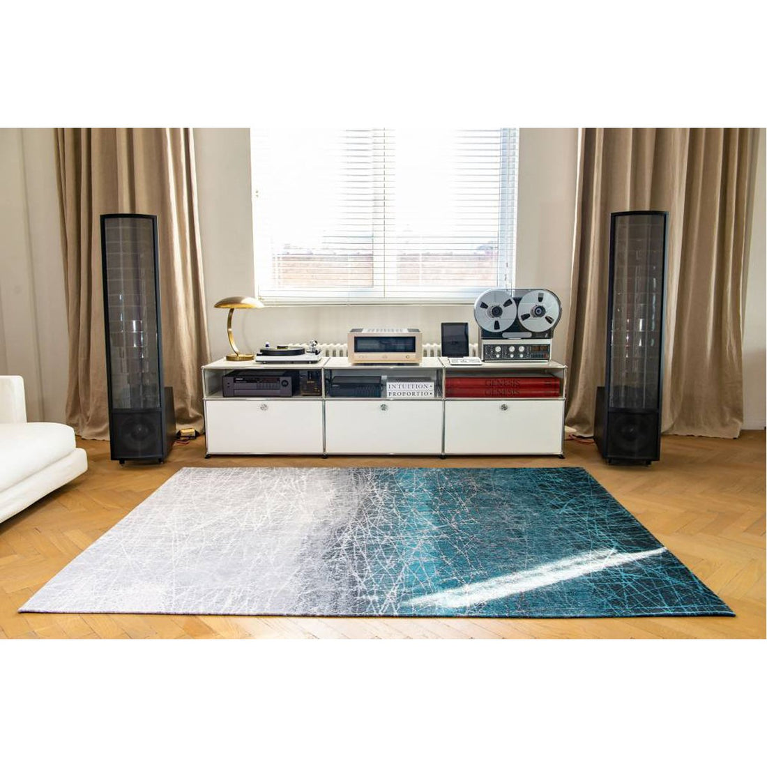 Louis de Poortere Mad Men Polar Vortex 8877 Rug