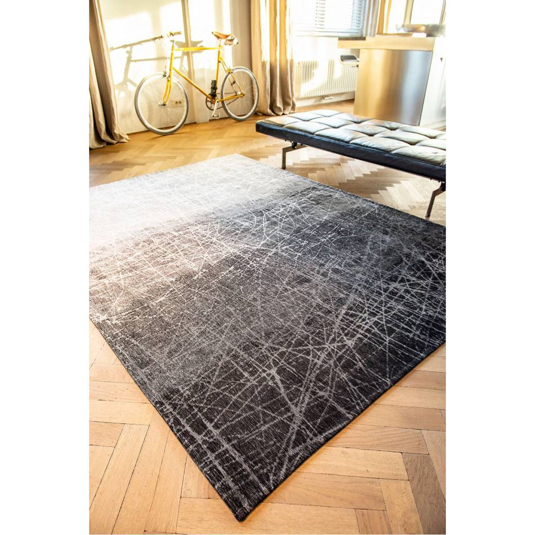 Louis de Poortere Mad Men Wind Chill Grey 8881 Rug