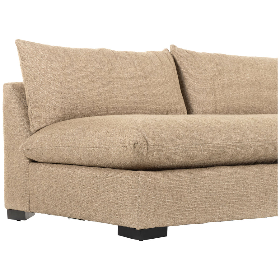 Four Hands Atelier Grant 3-Piece Sectional - Heron Sand