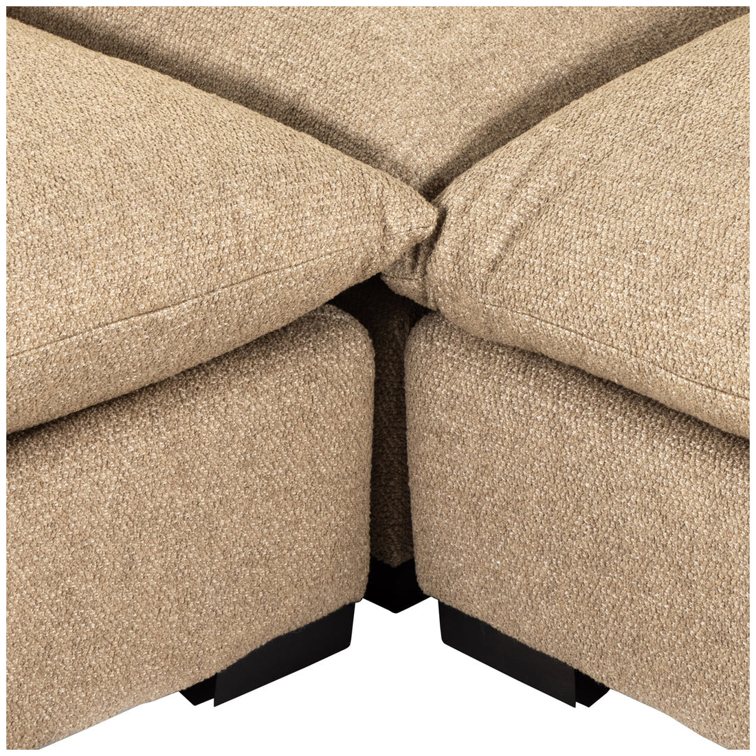 Four Hands Atelier Grant 3-Piece Sectional - Heron Sand