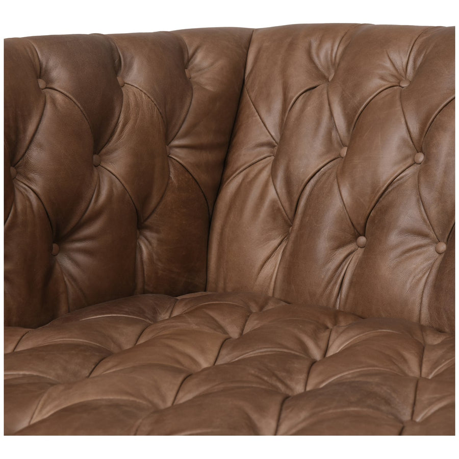 Four Hands Carnegie Williams 75-Inch Leather Sofa