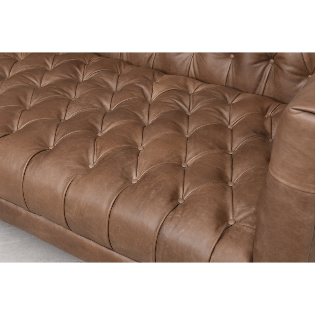 Four Hands Carnegie Williams 75-Inch Leather Sofa