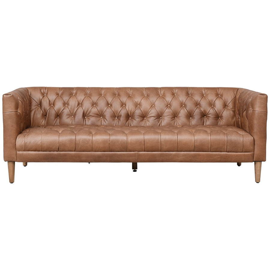 Four Hands Carnegie Williams 75-Inch Leather Sofa