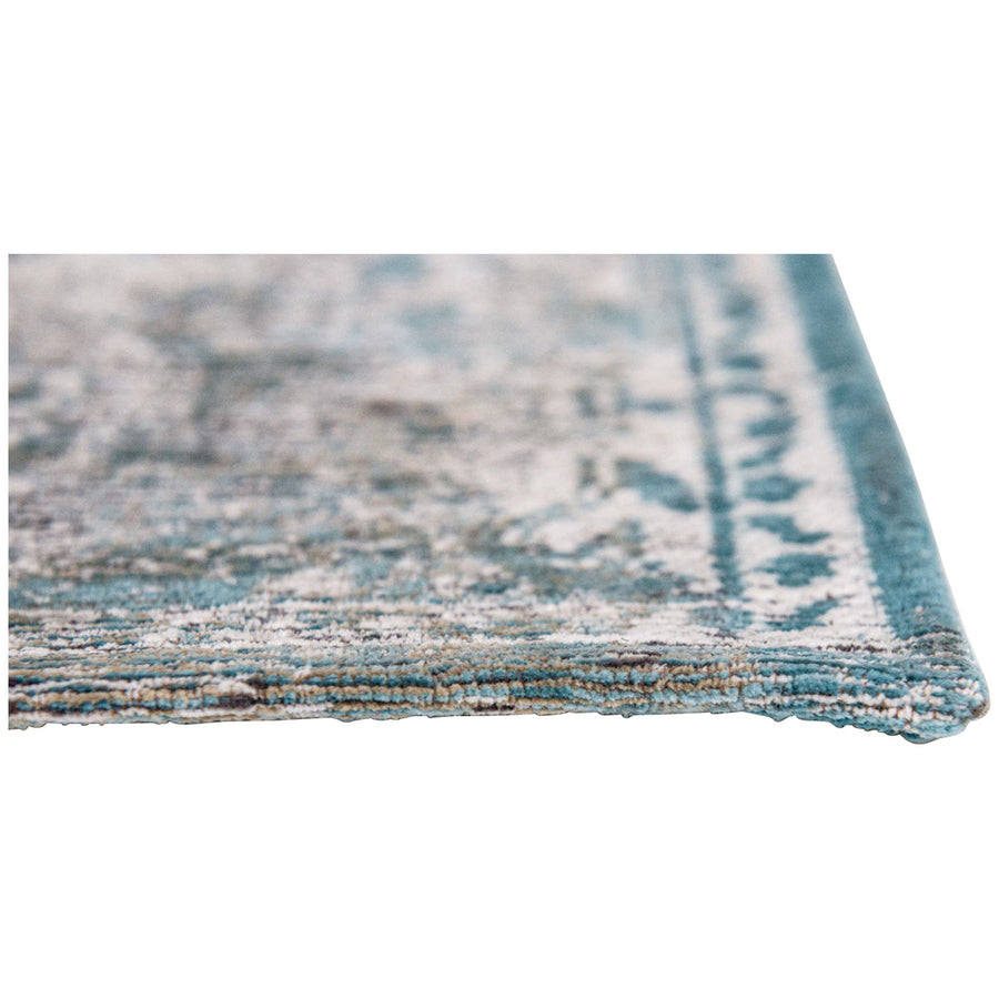 Louis de Poortere Antiquarian Heriz 9129 Blue Rug