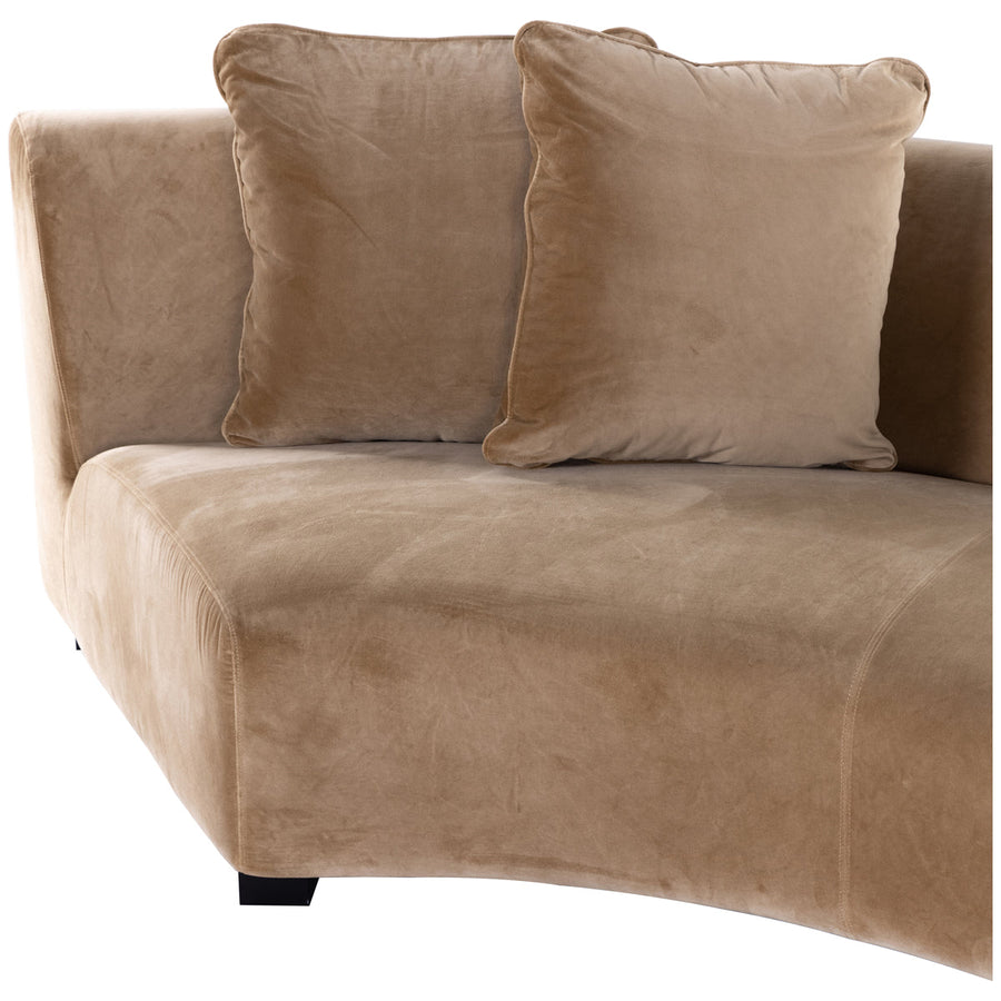 Four Hands Grayson Liam Sectional - Surrey Camel