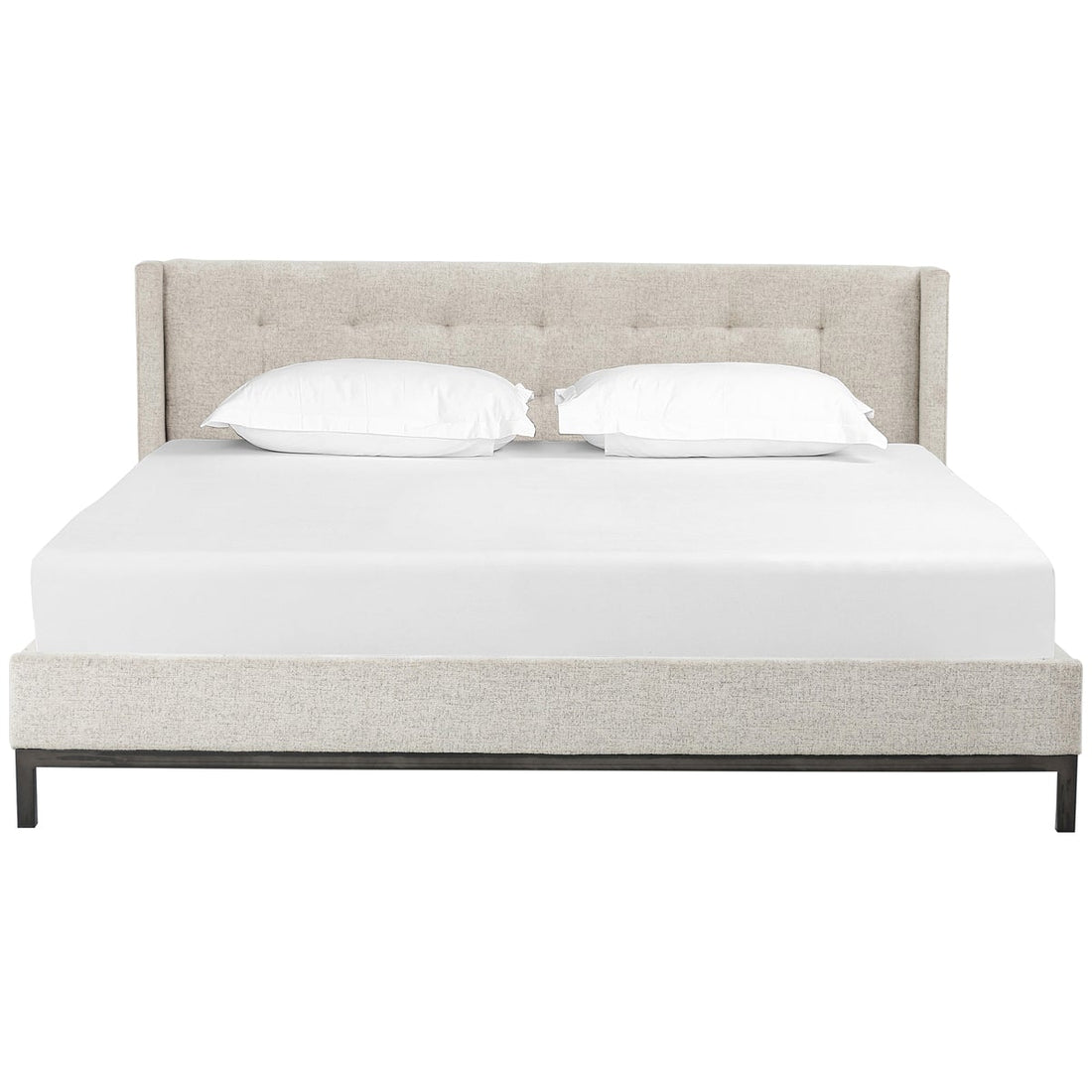 Four Hands Easton Newhall Bed - Plushtone Linen