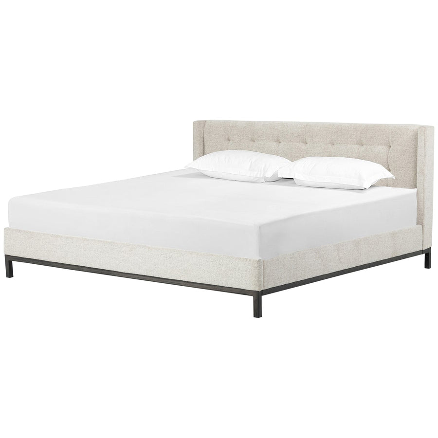 Four Hands Easton Newhall Bed - Plushtone Linen