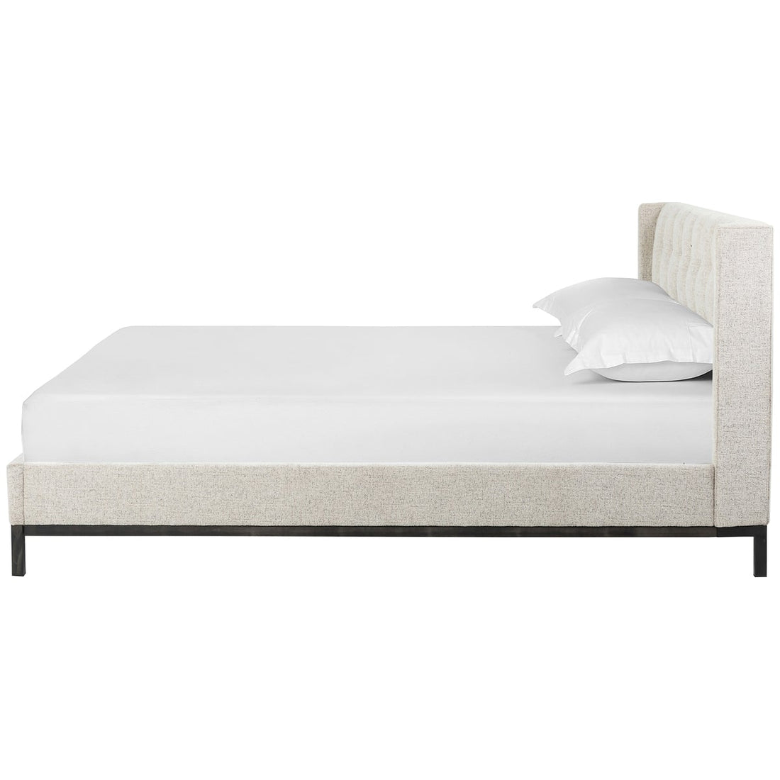 Four Hands Easton Newhall Bed - Plushtone Linen