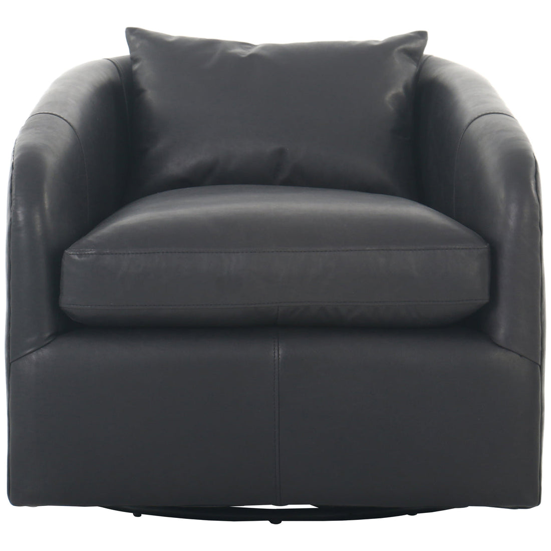 Four Hands Kensington Topanga Leather Swivel Chair