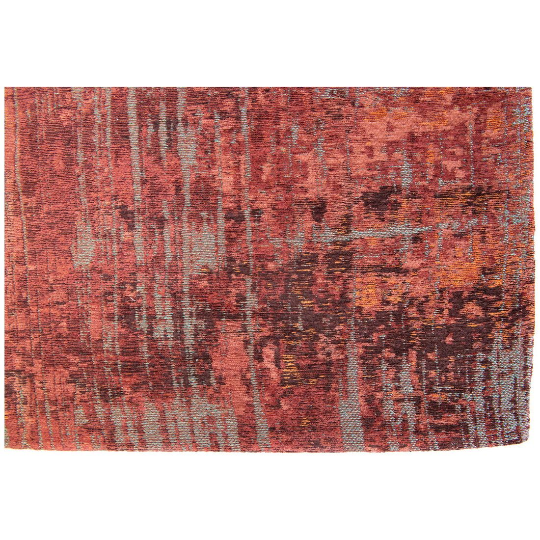 Louis de Poortere Atlantic Streaks 9125 Nassau Red Rug