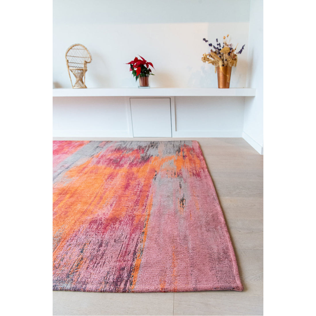 Louis de Poortere Atlantic Monetti 9116 Hibiscus Red Rug