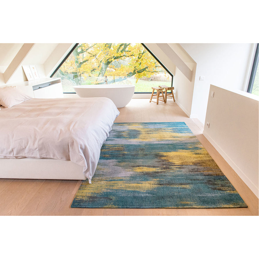 Louis de Poortere Atlantic Monetti 9119 Nymphea Blue Rug