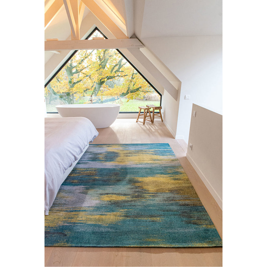 Louis de Poortere Atlantic Monetti 9119 Nymphea Blue Rug