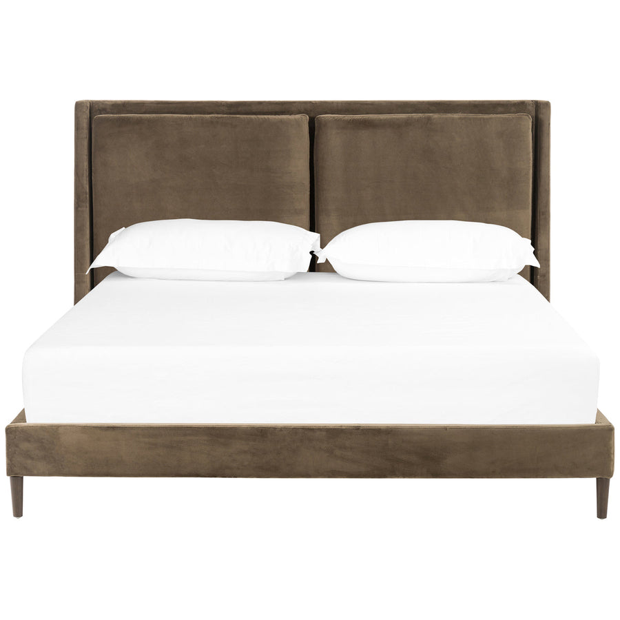 Four Hands Kensington Potter Bed - Surrey Olive