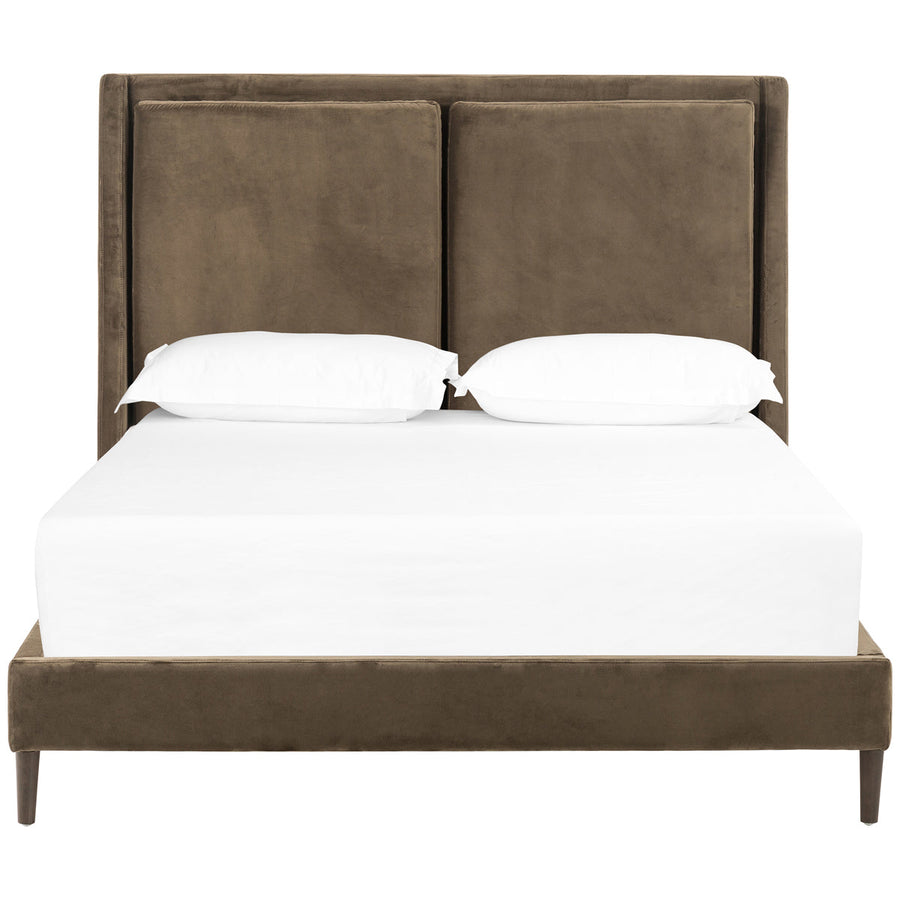 Four Hands Kensington Potter Bed - Surrey Olive