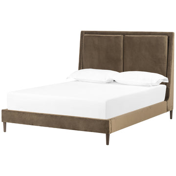 Four Hands Kensington Potter Bed - Surrey Olive