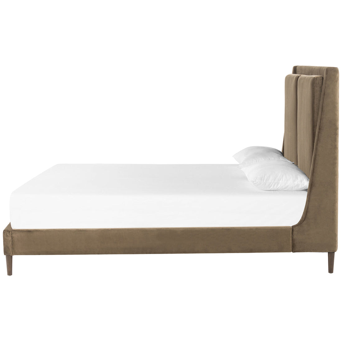 Four Hands Kensington Potter Bed - Surrey Olive