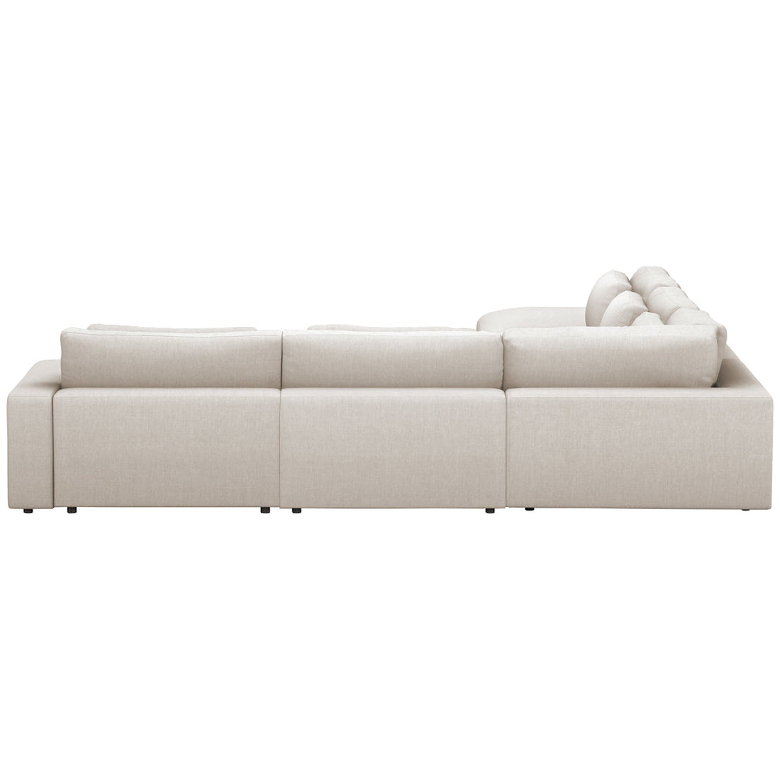 Four Hands Atelier Bloor 5-Piece Sectional with Ottoman