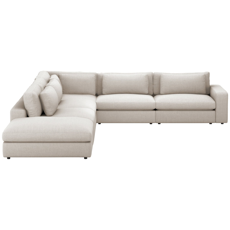 Four Hands Atelier Bloor 5-Piece Sectional with Ottoman