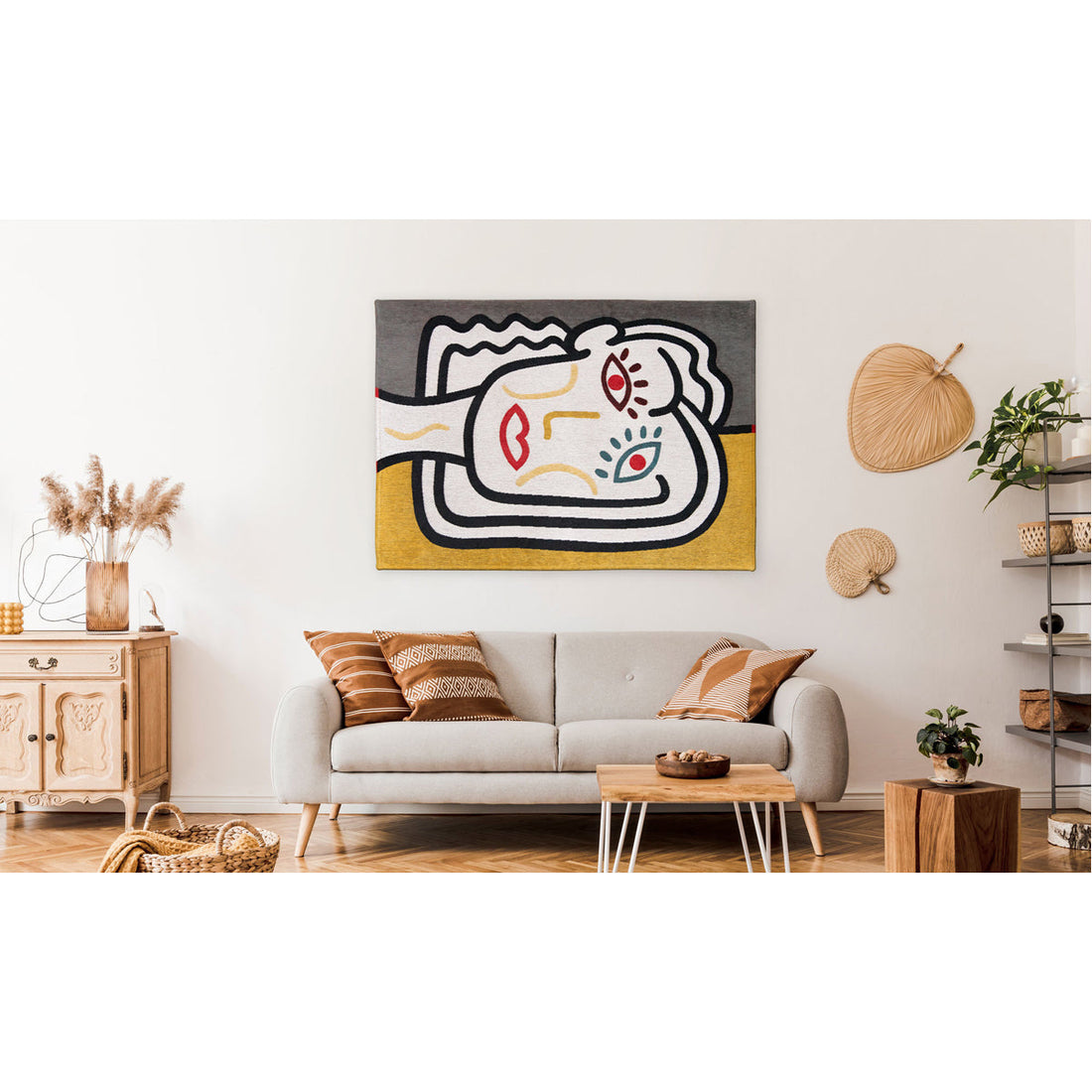 Louis de Poortere Gallery Graffitto 9143 Dorado Rug