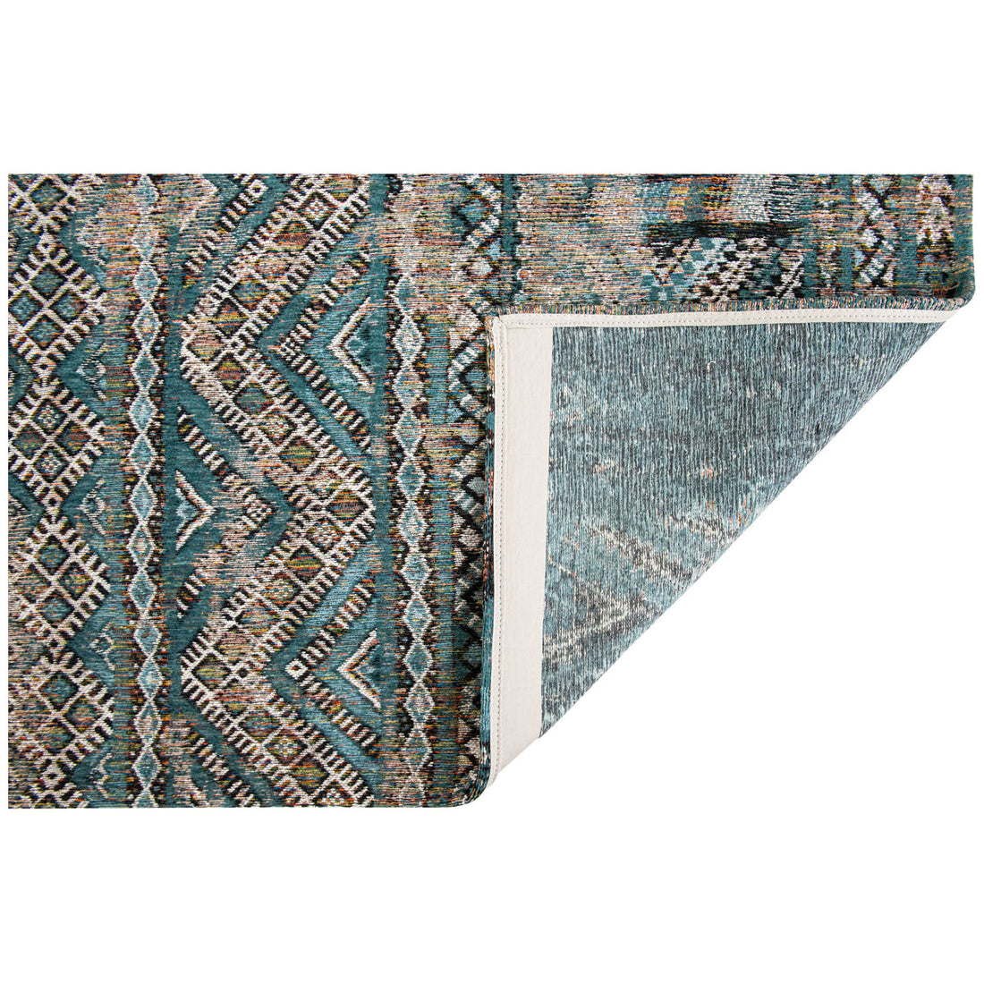 Louis de Poortere Antiquarian Kilim 9110 Zemmuri Blue Rug