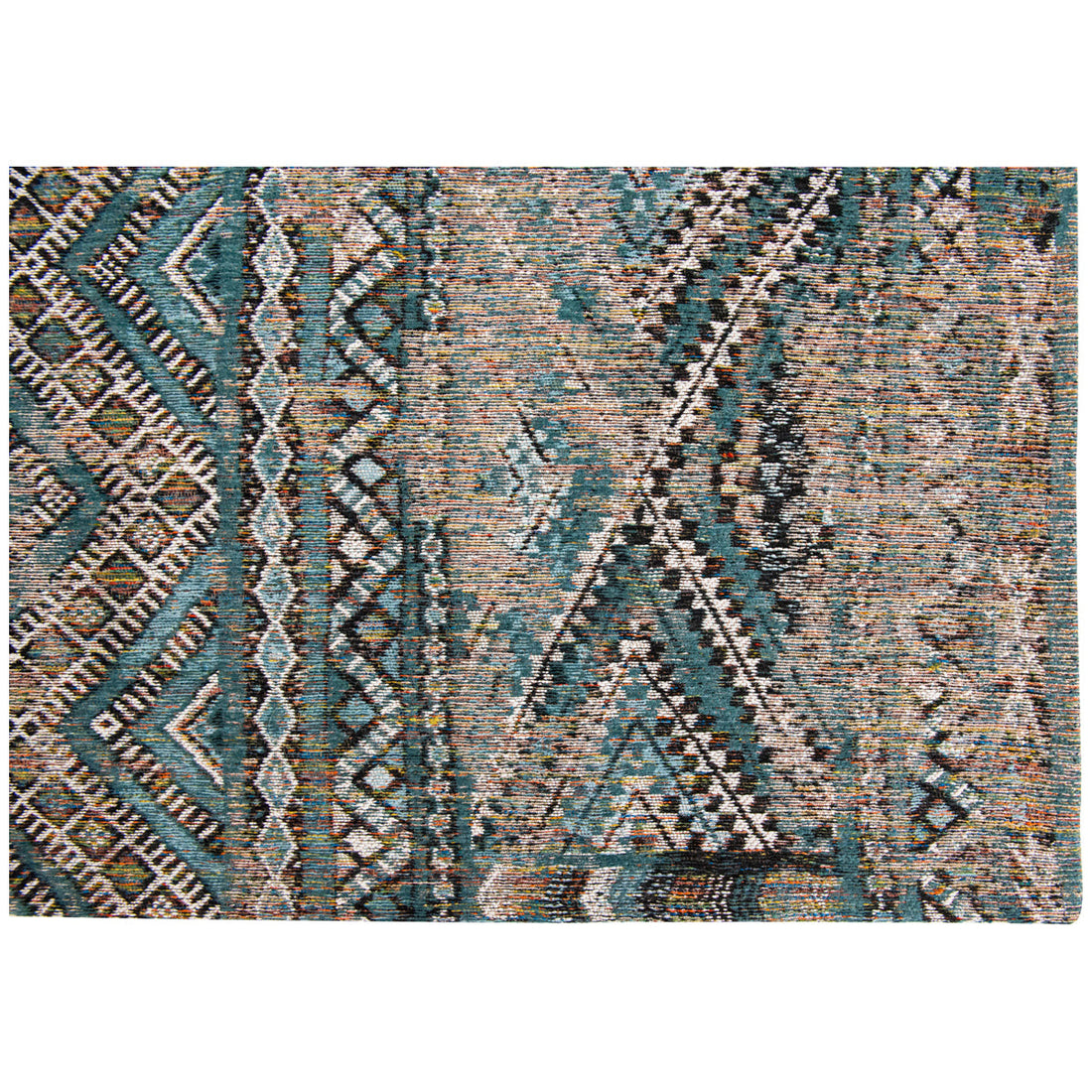 Louis de Poortere Antiquarian Kilim 9110 Zemmuri Blue Rug