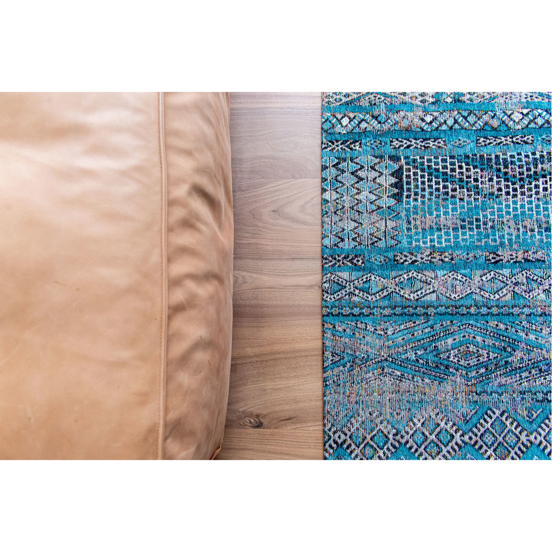 Louis de Poortere Antiquarian Kilim 9110 Zemmuri Blue Rug